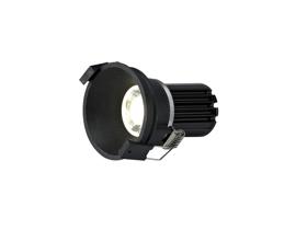 DM200897  Bania 10 Tridonic Powered 10W 4000K 810lm 36° CRI>90 LED Engine Black Fixed Recessed Spotlight, IP20